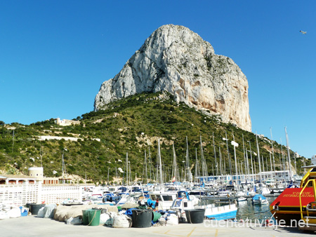 El Peñón de Ifach, Calpe. Alicante.